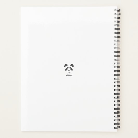 Adorable Ladybug mit Hübschem rosa Ballon Bouquet Planer (Rückseite)