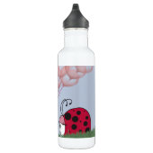 Adorable Ladybug mit Hübschem rosa Ballon Bouquet Trinkflasche (Rechts)