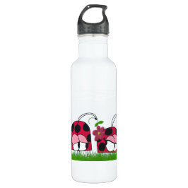 Adorable Ladybug Wog seine neue Liebe Cartoon Trinkflasche