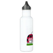 Adorable Ladybug Wog seine neue Liebe Cartoon Trinkflasche (Links)