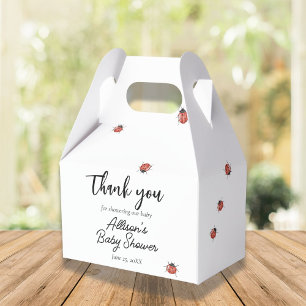 Adorable Ladybugs Baby Dusche Geschenkschachtel