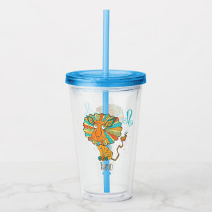 Adorable Leo Lion Acryltrinkbecher
