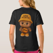 Adorable "Less But Better" Bear T-Shirt (Rückseite)