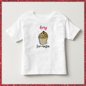 Adorable Liebe Muffin Kleinkind T-shirt