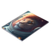 Adorable Lion Astronaut-Notebook Notizblock (Linke Seite)