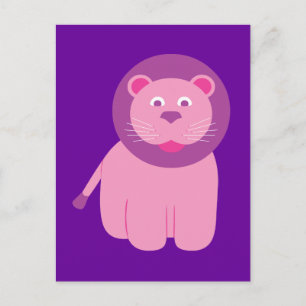 Adorable Lion Postkarte