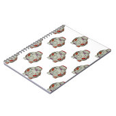 Adorable Lipstick Pig Notizblock (Linke Seite)