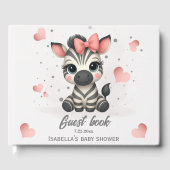 Adorable little female zebra gästebuch (Vorderseite)