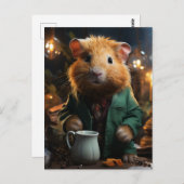 Adorable Little Guinea Pig Postkarte (Vorne/Hinten)