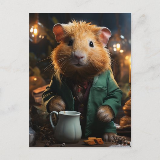 Adorable Little Guinea Pig Postkarte (Vorderseite)