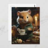 Adorable Little Hamster Postkarte (Vorne/Hinten)