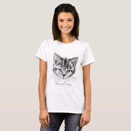 Adorable Little Kitten T - Shirt