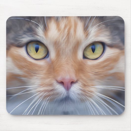 Adorable Little Kitty Cat Mousepad (Vorne)
