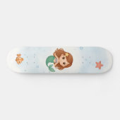 Adorable little mermaid kids skateboard (Horizontal)