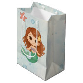 Adorable little mermaid mittlere geschenktüte (Vorderseite Schrägansicht)