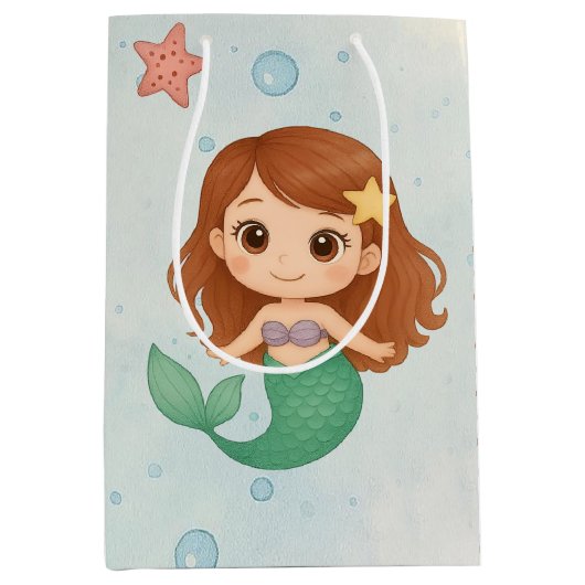 Adorable little mermaid mittlere geschenktüte (Vorderseite)