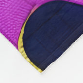 Adorable Little Panda - quilt-like Design Fleecedecke (Ecke)