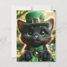Adorable Lucky Niedlich Black St. Patrick's Day Ki