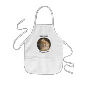 Adorable Maincoon Cat benutzerdefinierte Foto-Vorl Kinderschürze (Vorne)