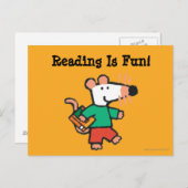 Adorable Maisy Lieben zum Lesen Postkarte (Vorne/Hinten)