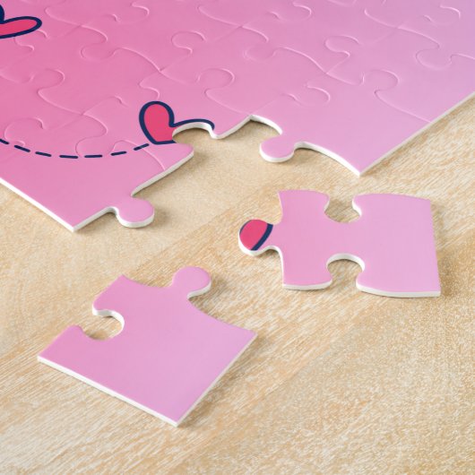 Adorable Maltese Welpe Happy Valentine's Day Puzzle (Seite)