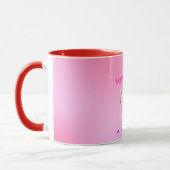 Adorable Maltese Welpe Happy Valentine's Day Tasse (Links)