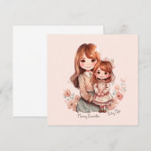 Adorable Mama und Tochterbank (Vorne/Hinten)