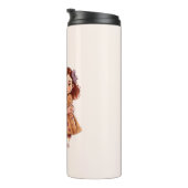 Adorable Mama und Tochterbank (11) Thermosbecher (Nach rechts gedreht)