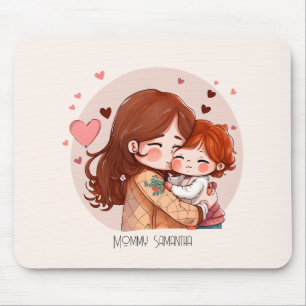 Adorable Mama und Tochterbank (14) Mousepad