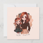 Adorable Mama und Tochterbank (2) (Vorderseite)