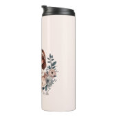 Adorable Mama und Tochterbank (3) Thermosbecher (Nach rechts gedreht)