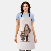 Adorable Mama und Tochterbank (5) Schürze (Getragen)