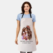 Adorable Mama und Tochterbank (6) Schürze (Getragen)