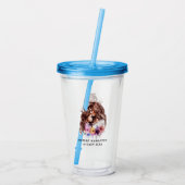 Adorable Mama und Tochterbank (8) Acryltrinkbecher (Rückseite)