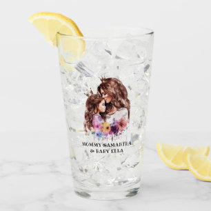 Adorable Mama und Tochterbank (8) Glas