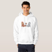 Adorable männlich und weiblich hoodie (Vorne ganz)