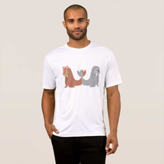 Adorable männlich und weiblich T-Shirt (Vorne ganz)