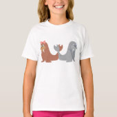Adorable männlich und weiblich T-Shirt (Vorderseite)