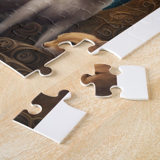 Adorable Märchenfigur im Fantasy Land Puzzle (Seite)