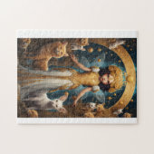 Adorable Märchenfigur im Fantasy Land Puzzle (Horizontal)