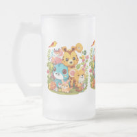 Adorable Mattiert Glass Tasse - 16 oz