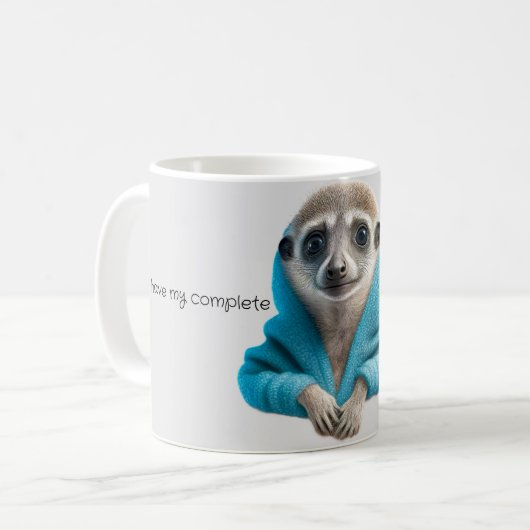 Adorable Meerkat Tasse (Vorderseite Links)