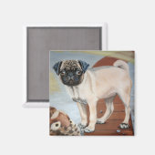 Adorable Mischief Magnet (Vorderseite/Rückseite)