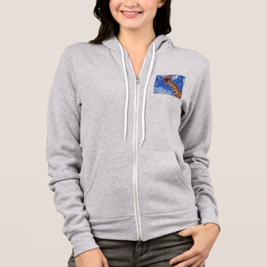 Adorable "Missy Giraffe" Hoodie (Vorderseite)