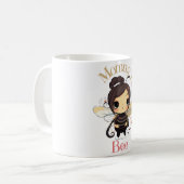 Adorable Mommy-to-Bee-Tasse Kaffeetasse (Vorderseite Links)