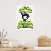 Adorable montenegrinische Grimsche Sensenmann Poster (Küche)