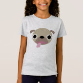 Adorable Mops T-Shirts (Vorderseite)