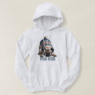 Adorable Mops - Was für eine Tasse! Hoodie