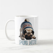 Adorable Mops - Was für eine Tasse! Kaffeetasse (Links)