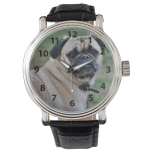 Adorable Mops Watch Armbanduhr